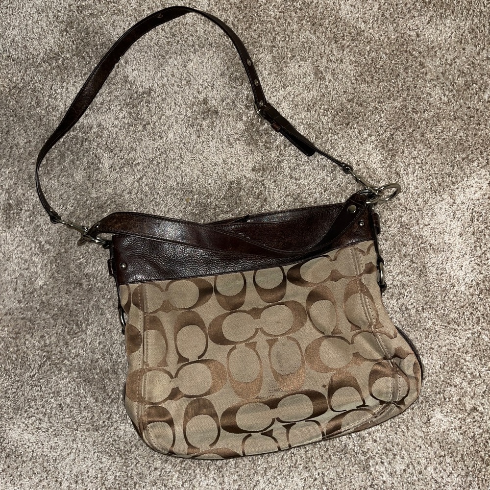 2000s pattern Coach bag